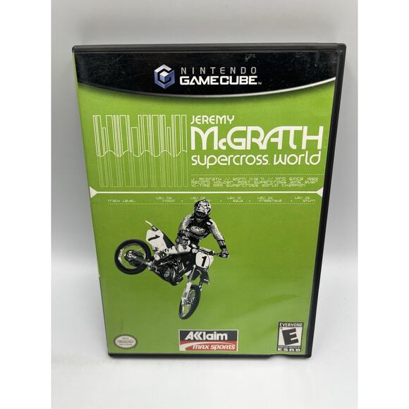 Jeremy McGrath Supercross World - Nintendo GameCube - Tested - Picture 1 of 8